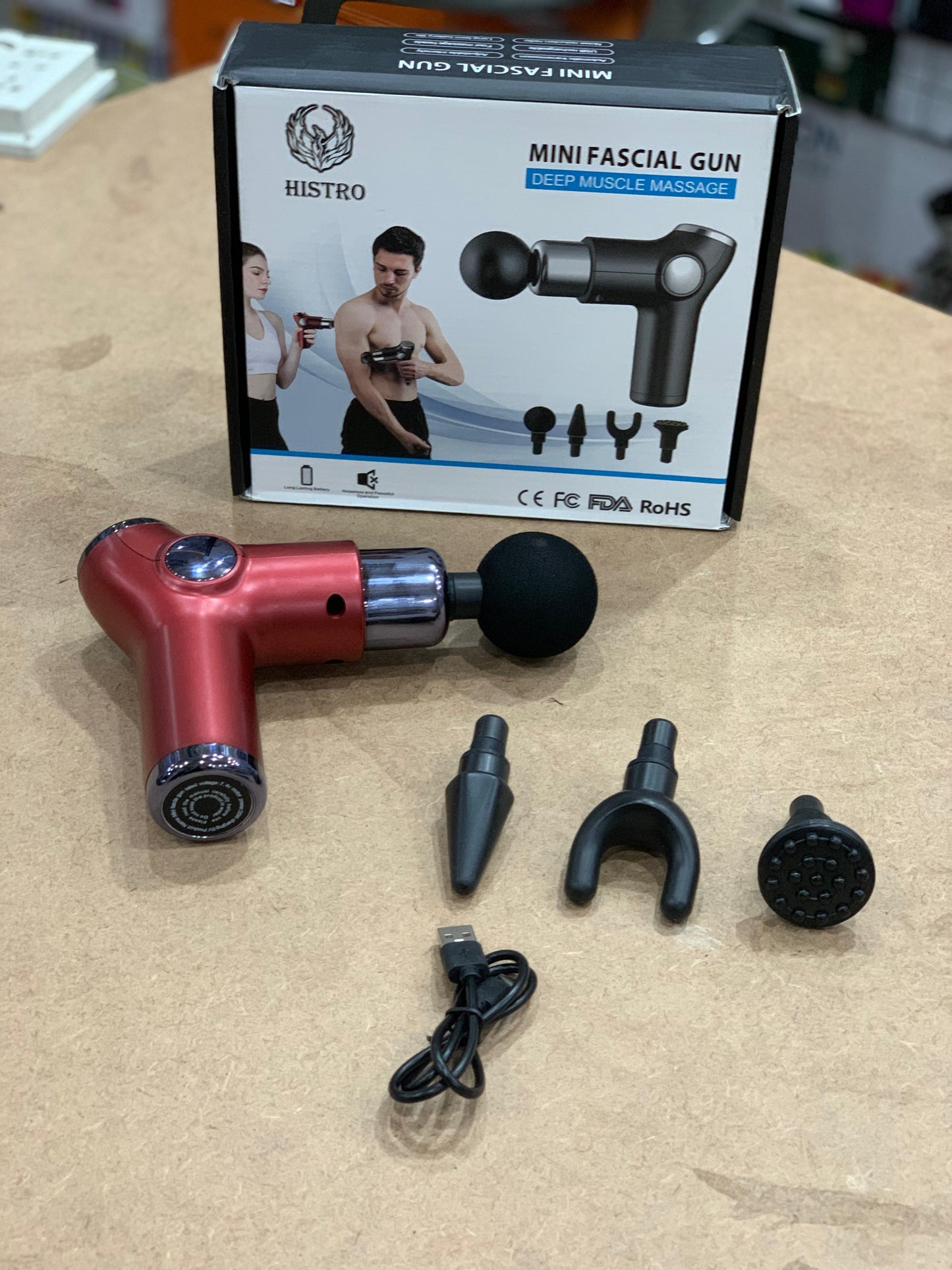 Fascial Massage Gun – Deep Tissue Muscle Massager
