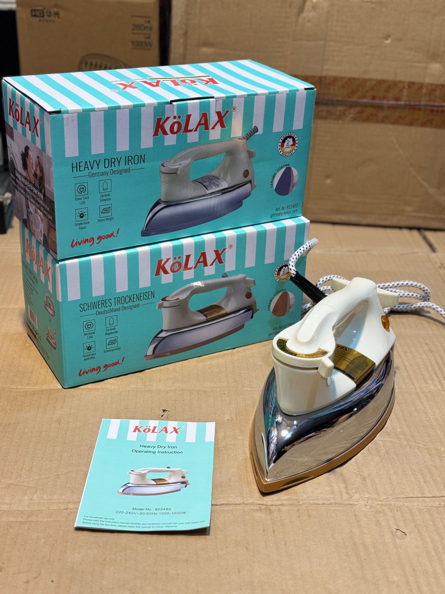 KOLAX Heavy dry iron 1200W #original #imported