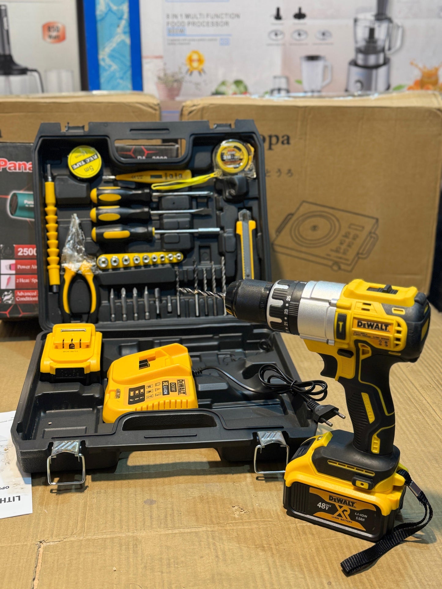Dewalt drill set 48v