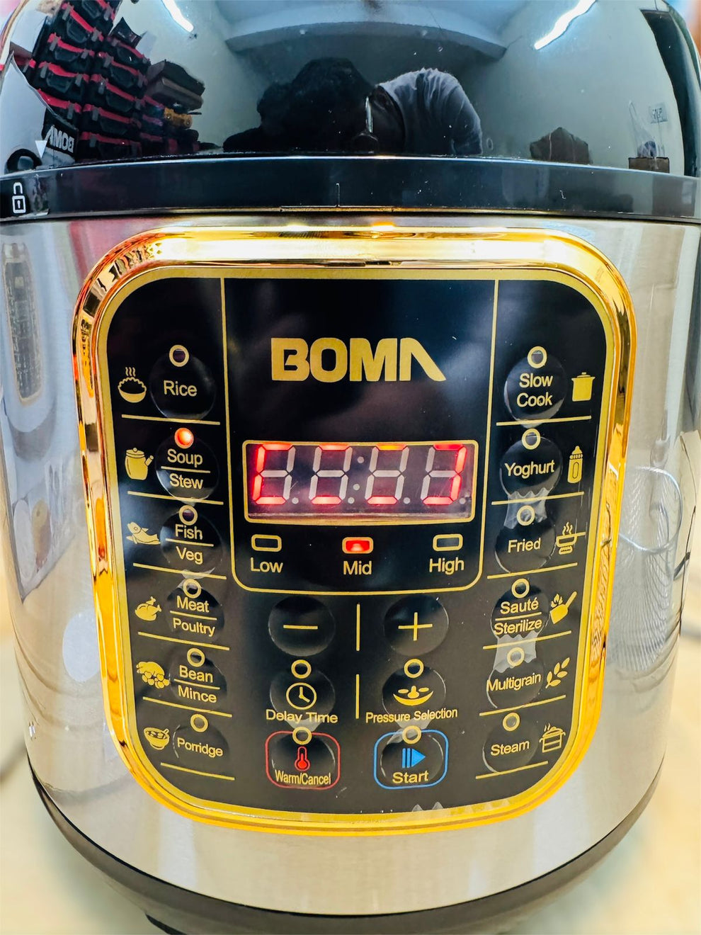 BOMA Germany 3-in-1 Pressure Cooker