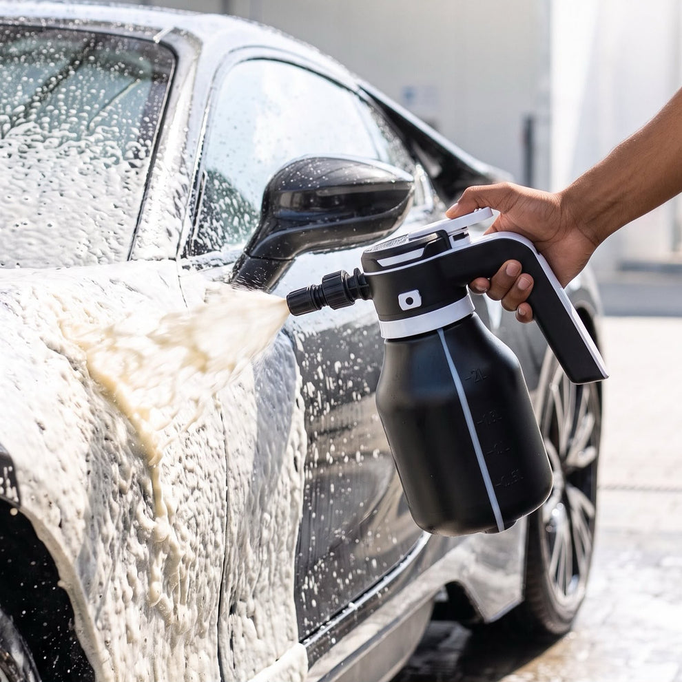 Snow Foam 2L Electric Foam Sprayer – Portable Car Wash Foam Gun