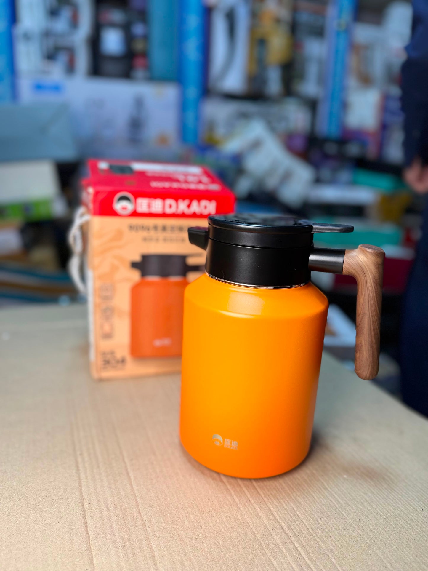 D.KADI 1.9L Stainless Steel Vacuum Thermos Flask