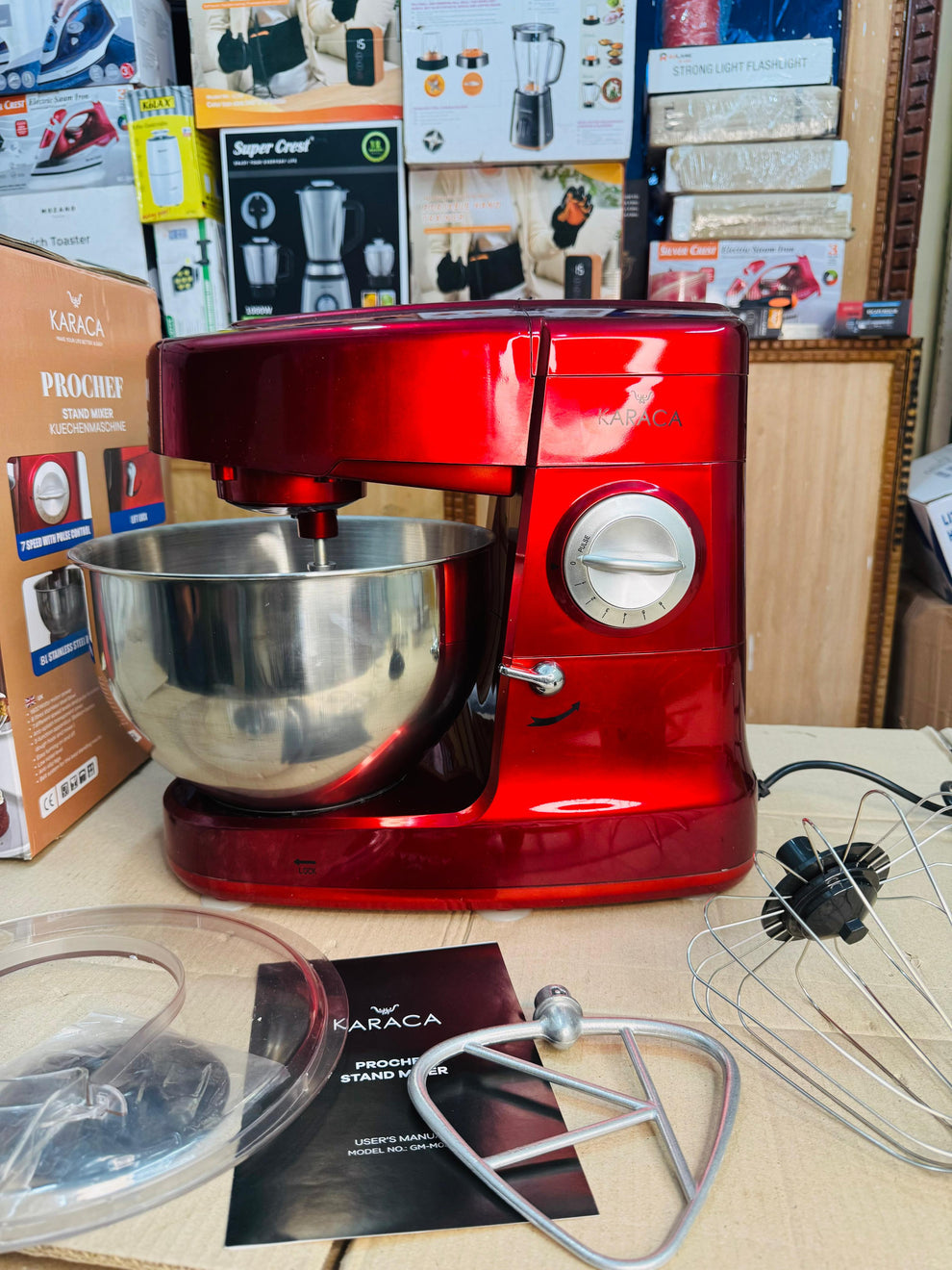 Turkey lot KARACA stand mixer with 8L bowl