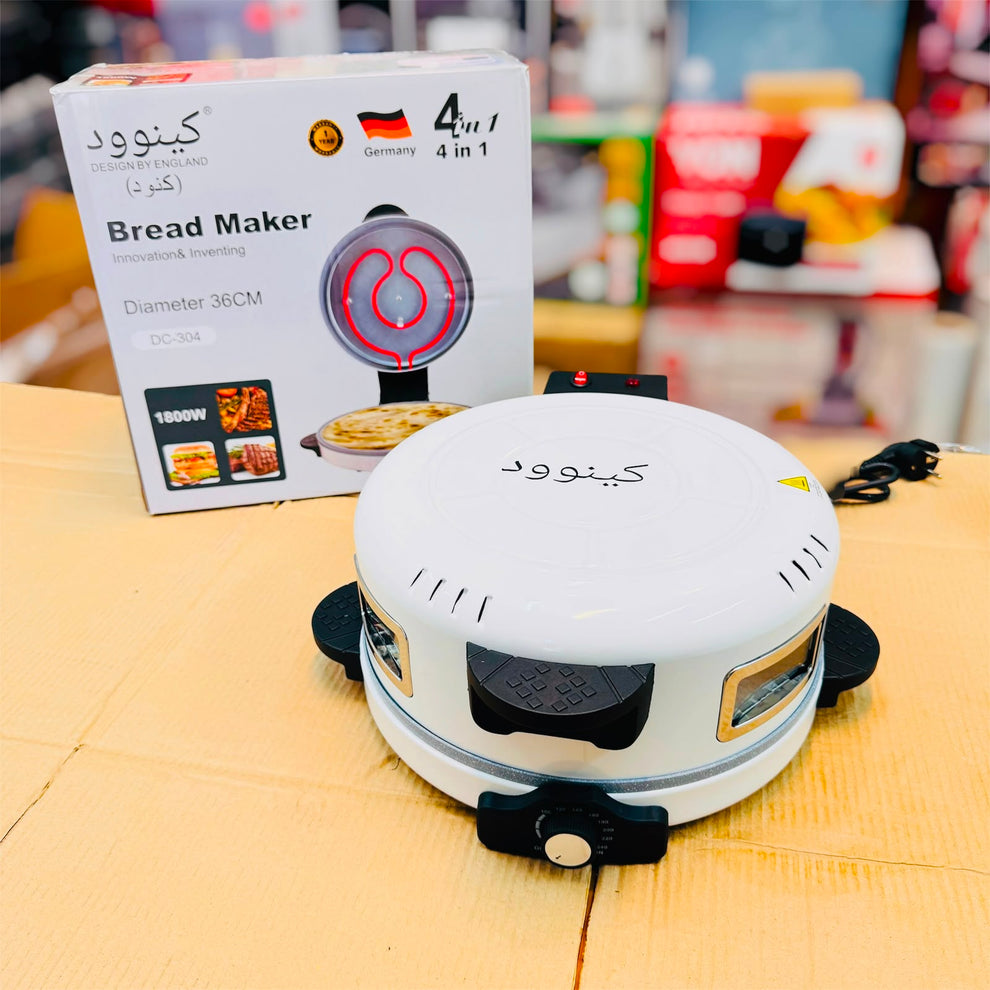 36CM Pizza & Roti Maker (4-in-1 Multifunction, 1800W) (tandoor)