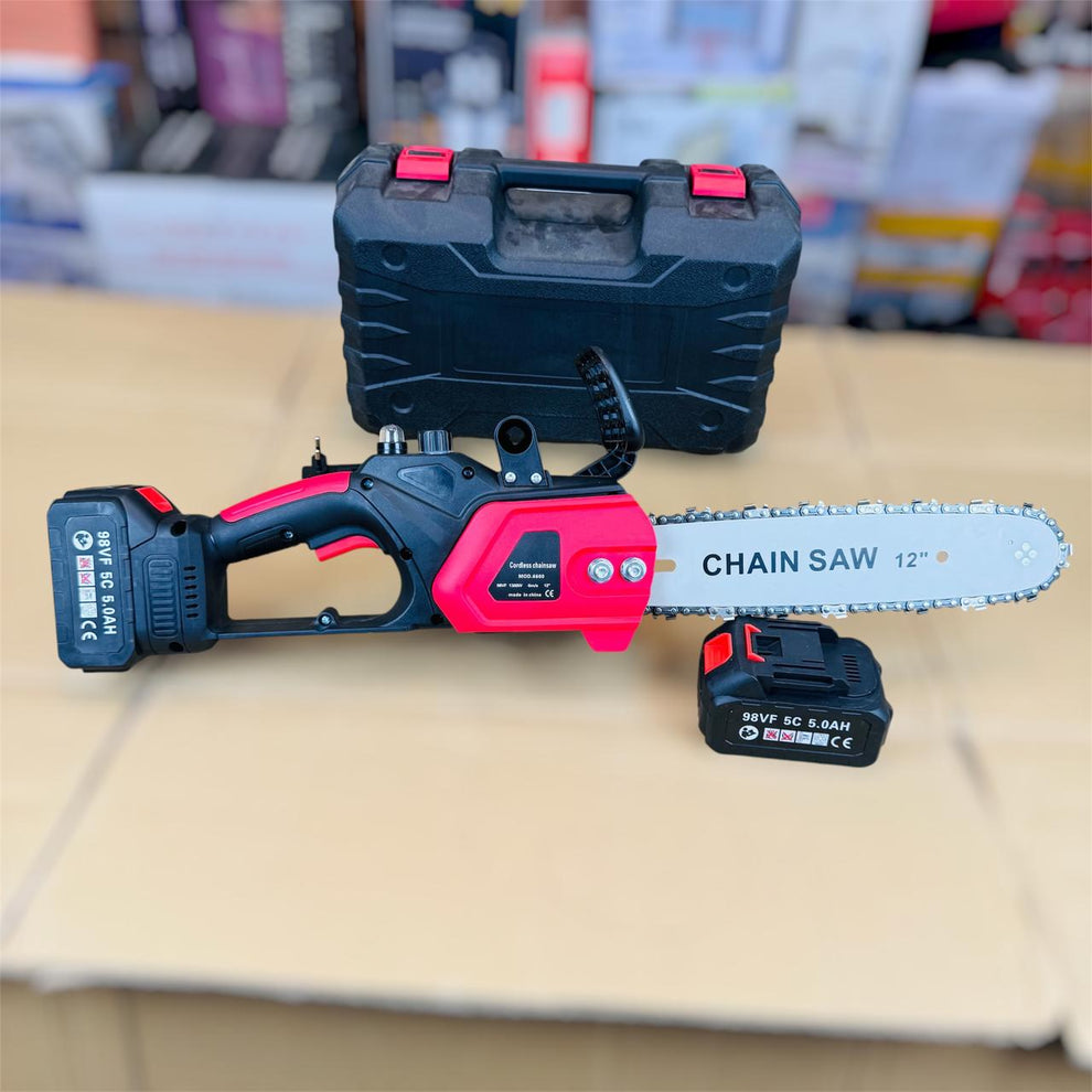 Lot imported 12 inches chainsaw with 2 betteries