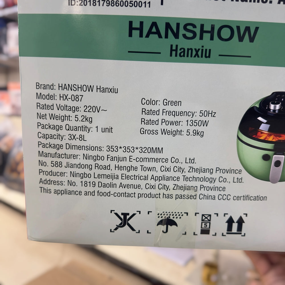 Hanshow 8L Air Fryer HX-087