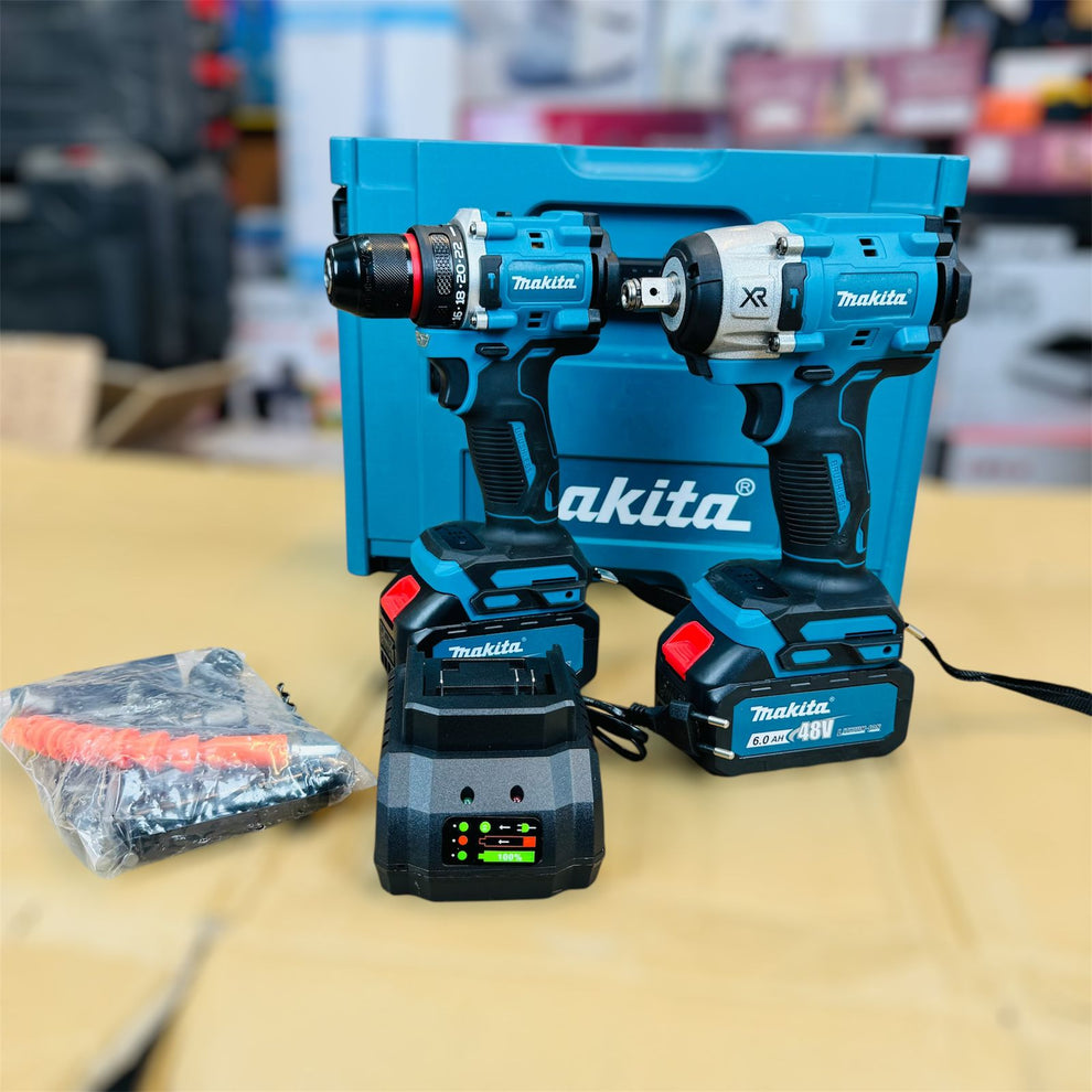 Makita 2in1 drill & impact 30 pcs set