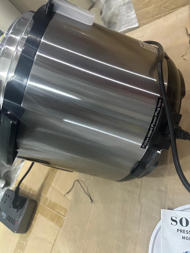 sokany Pressure Cooker Stainless Steel Multi 6L Capacity