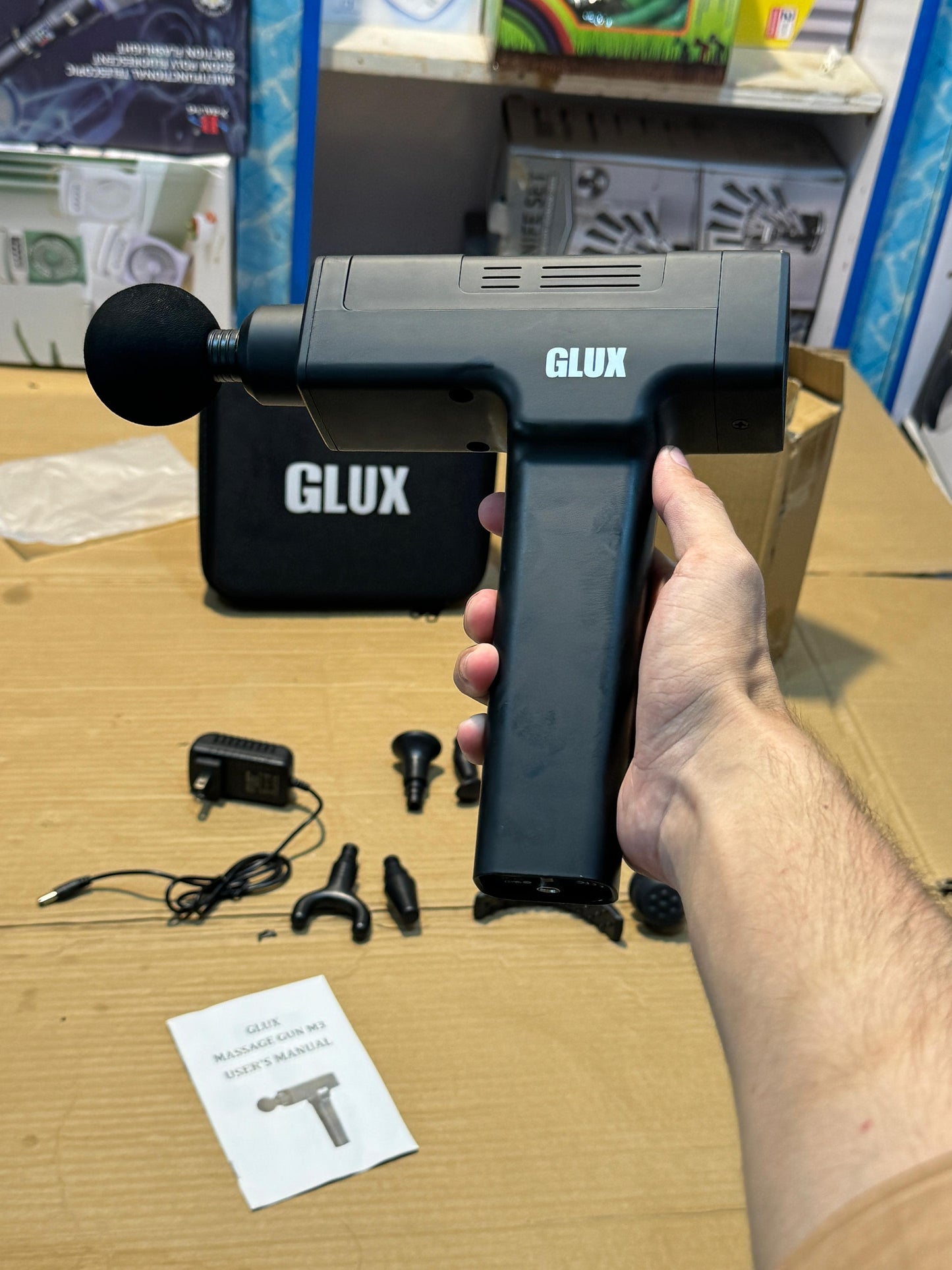 GLUX Gun Massager