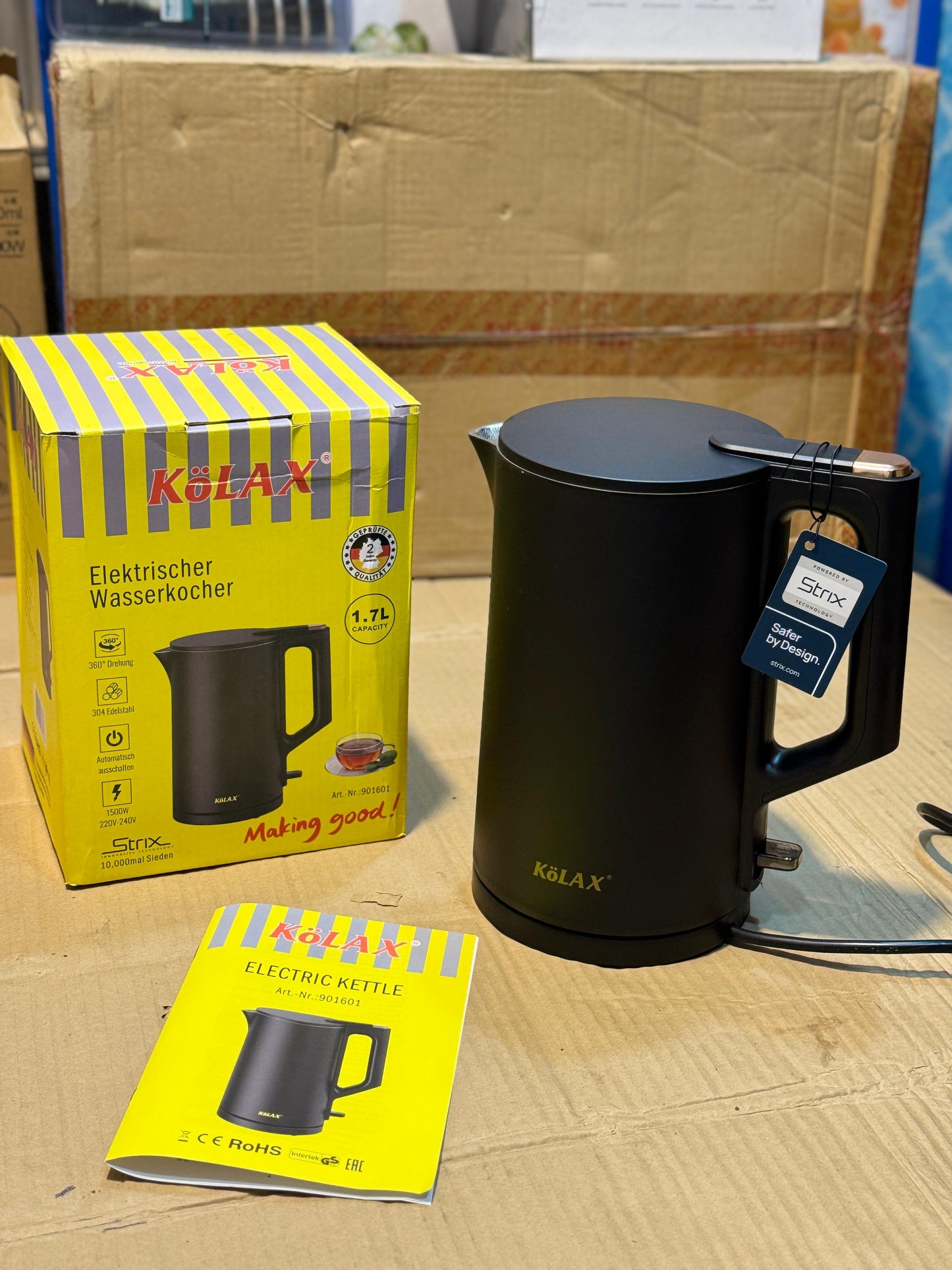 Kolax Electric kettle 1.7L #original