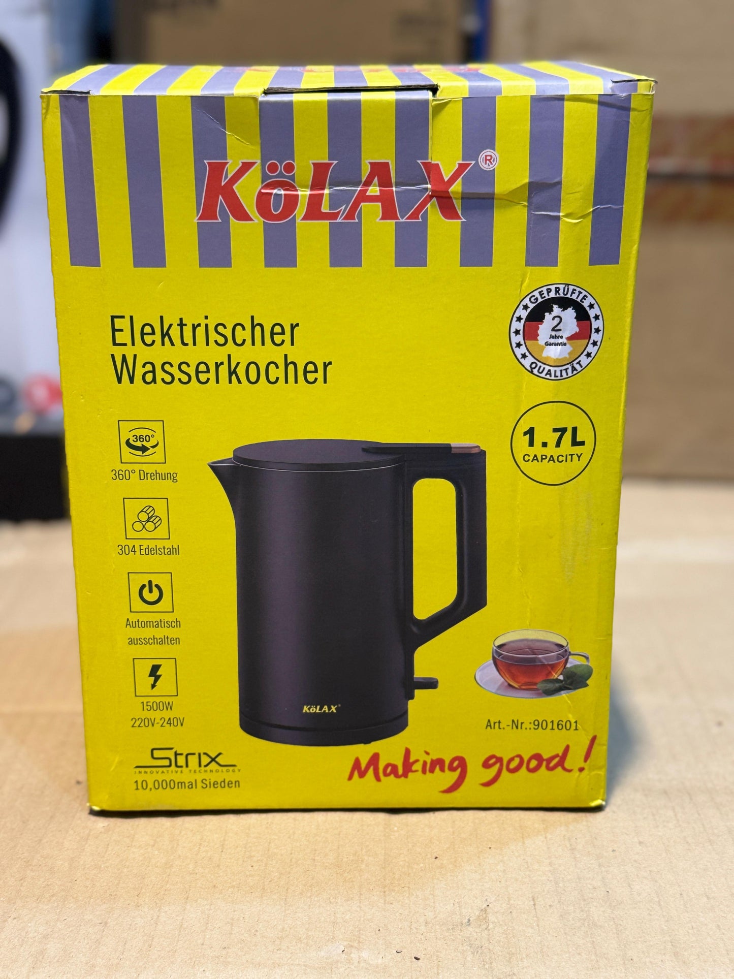 Kolax Electric kettle 1.7L #original
