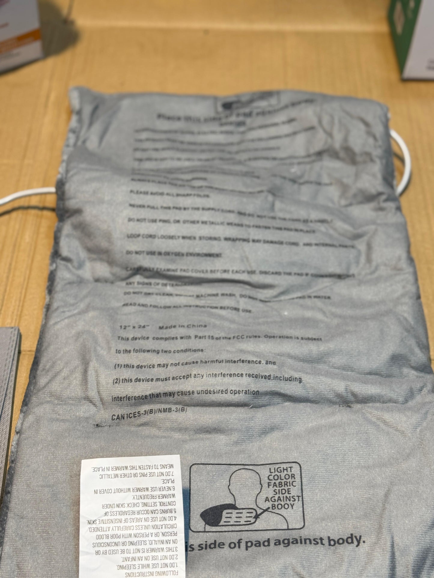 Massage heating pad  #original #imported