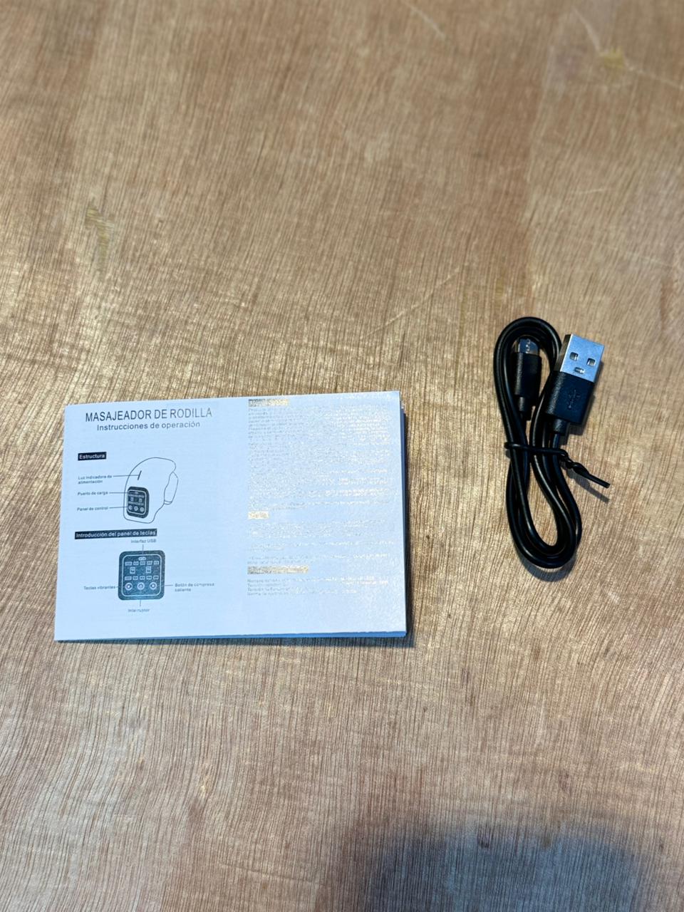 Rechargeable knee massager