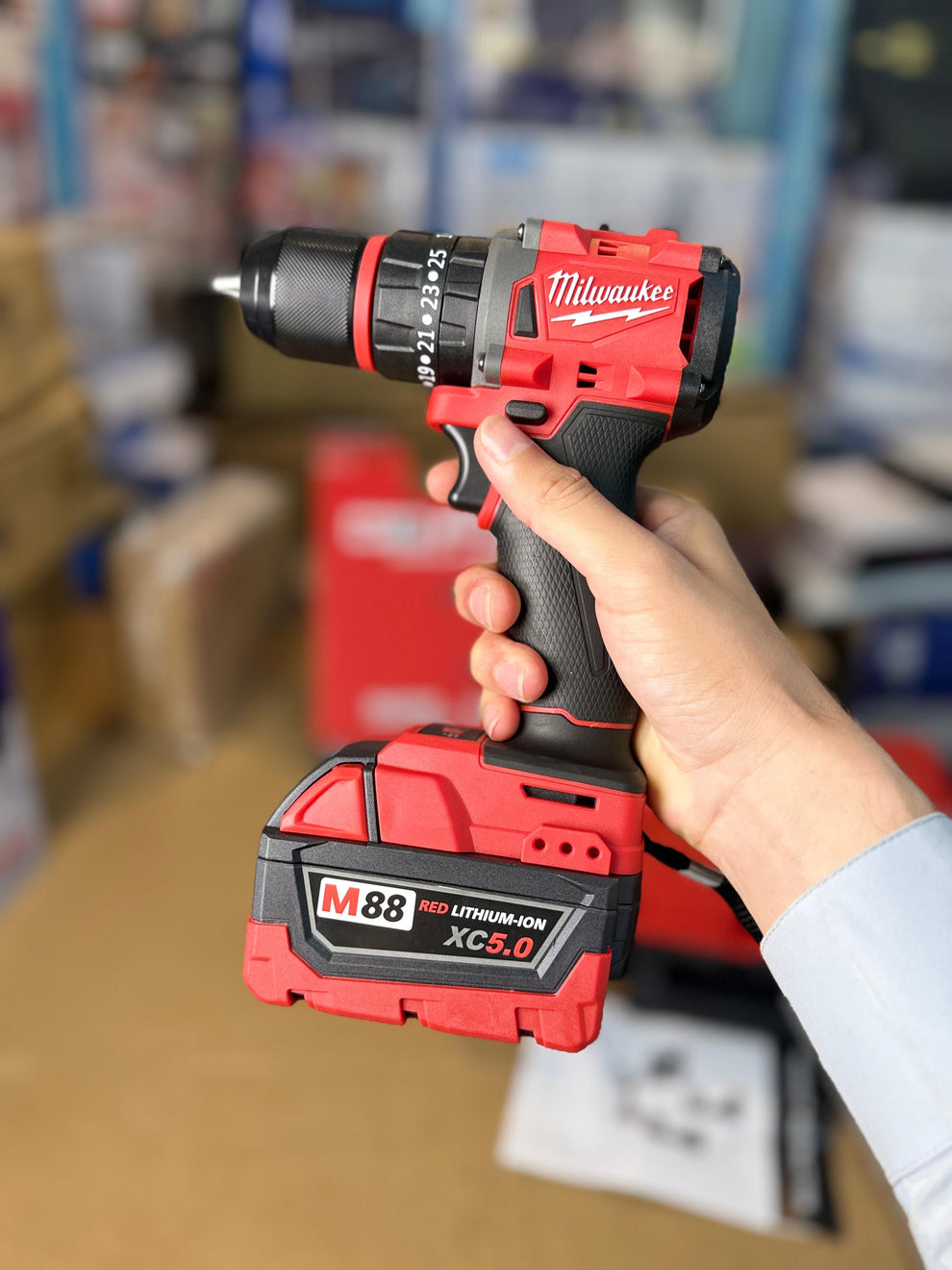 Milwaukee 88v powerful drll machine brushless motor