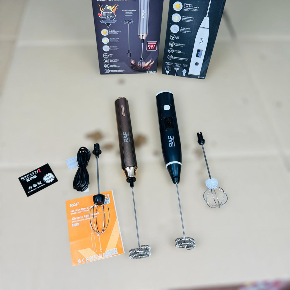 Raf 2 in 1 milk coffee Frother and egg whisker