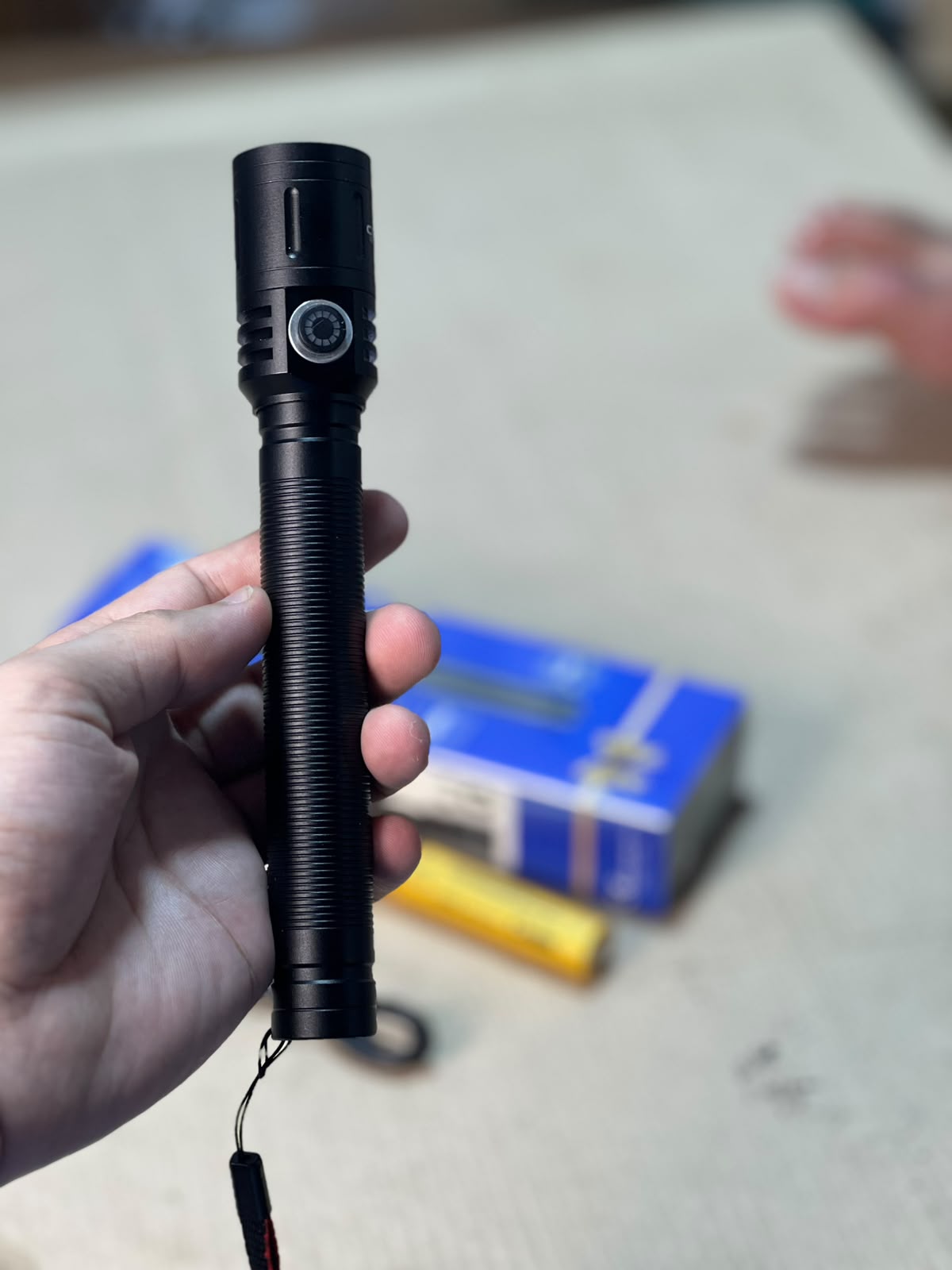 COBA Powerful 500W Rechargeable LED Flashlight – 10000mAh, 3000m Irradiation