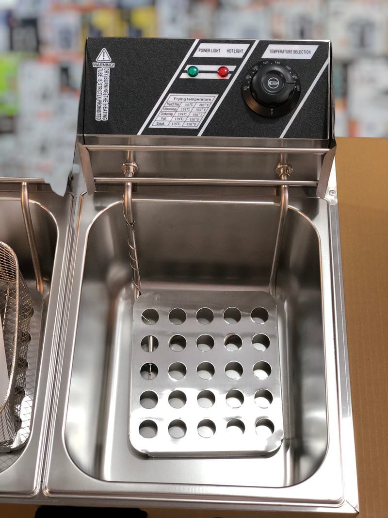 Avinas double 6.8L + 6.8L Deep fryer AV_668Y