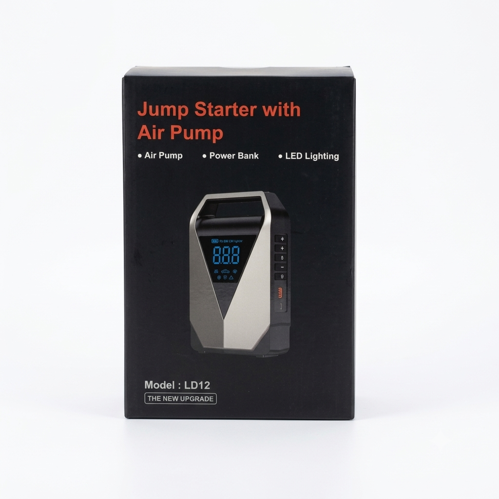Jump Starter with Air Pump LD12