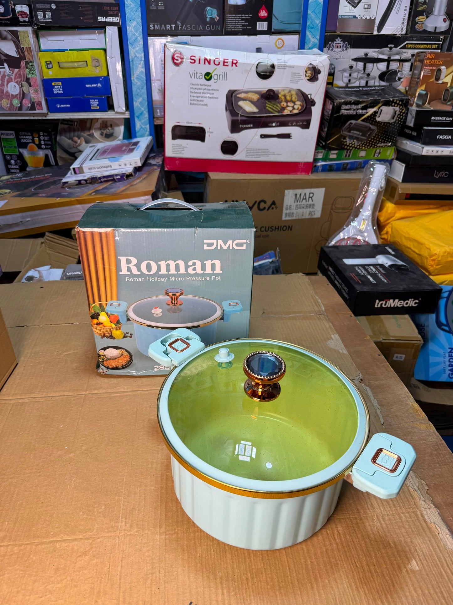 DMG Roman Holiday Micro Pressure Pot (28cm / 10L)