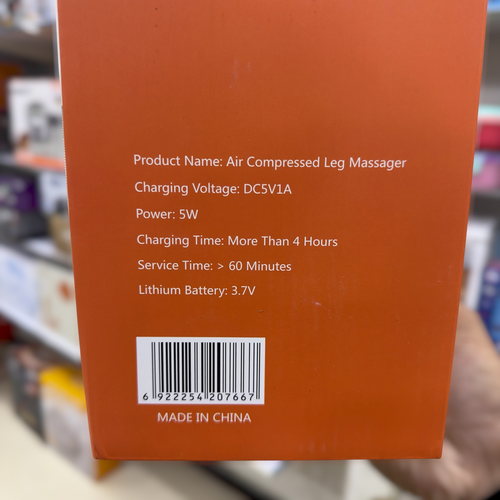 Air Compressed Leg Massager