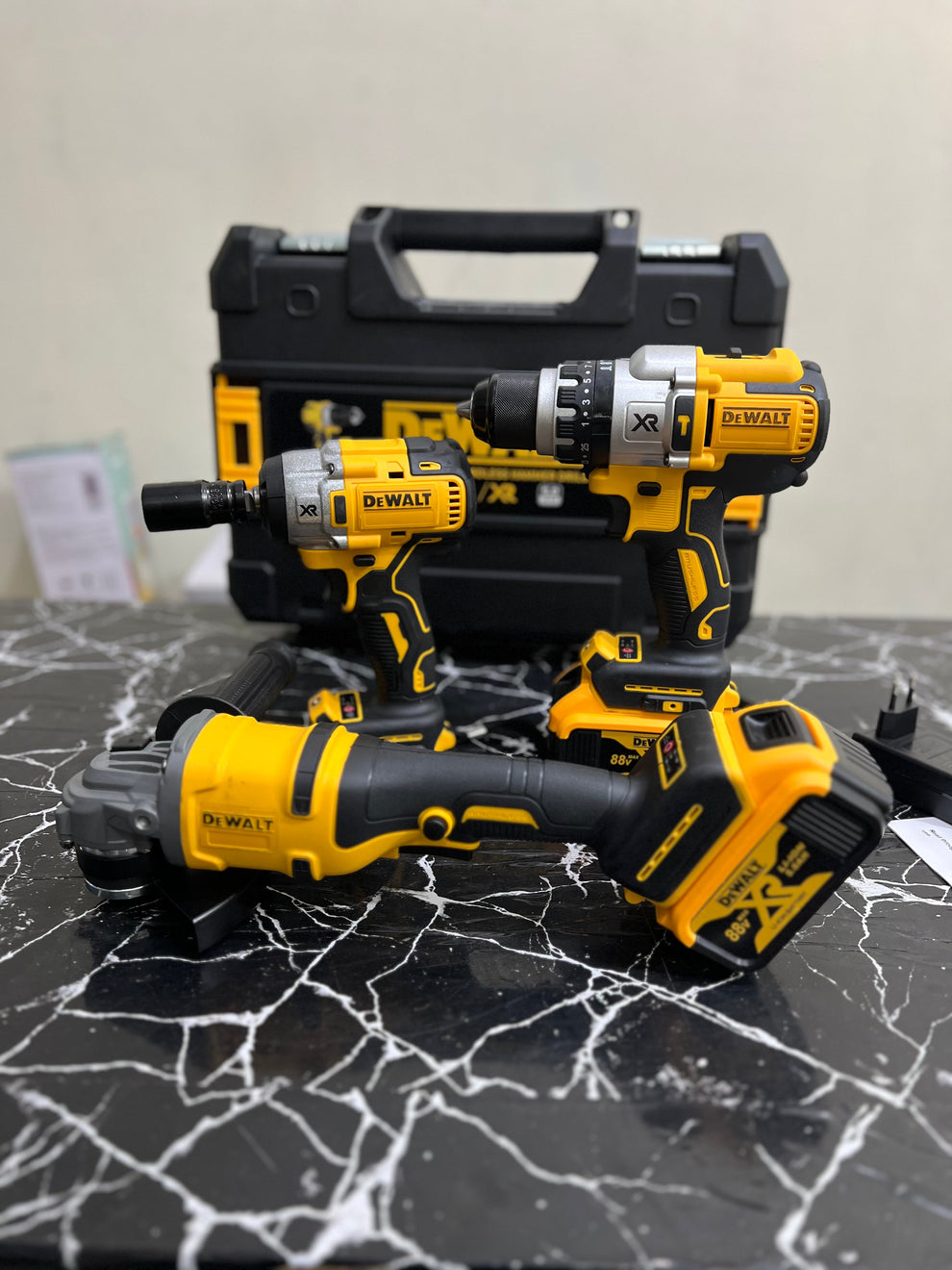 DeWalt 3-in-1 Cordless Drill Machine Set