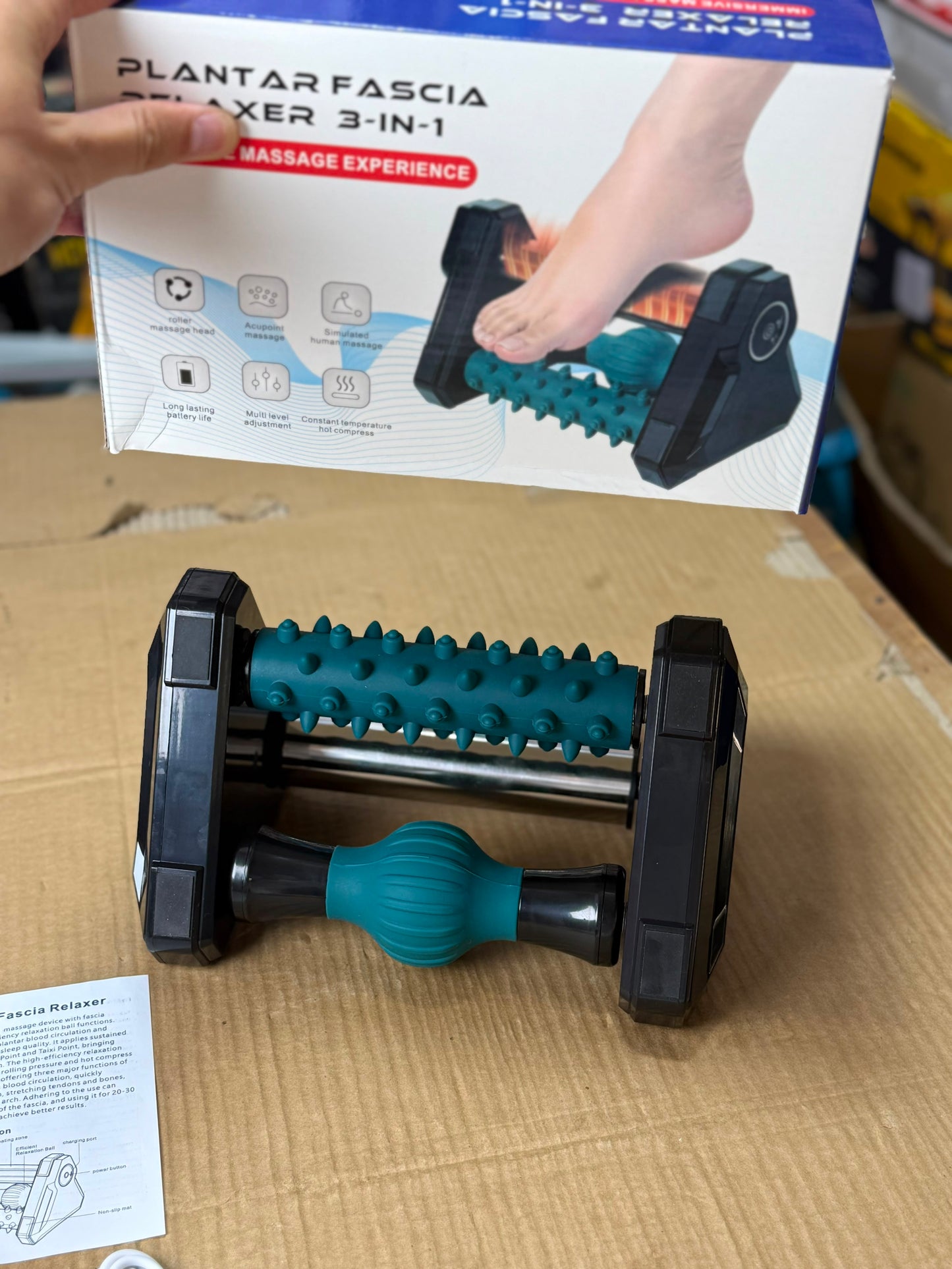 Plantar fascial relaxer 3/1 foot massager modal LKL0158