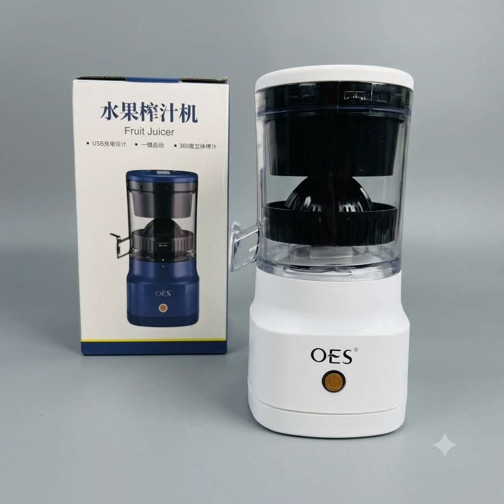 OES Rechargeable Citrus Juicer TY-690 – Cordless Blender Bottle