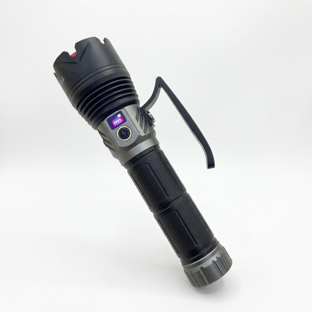 Coba Aluminum Alloy Strong Light Flashlight Torch CB-G648