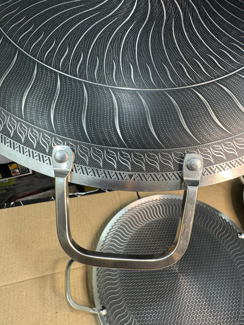 Germany lot 42cm honeycomb lesser coating tawa