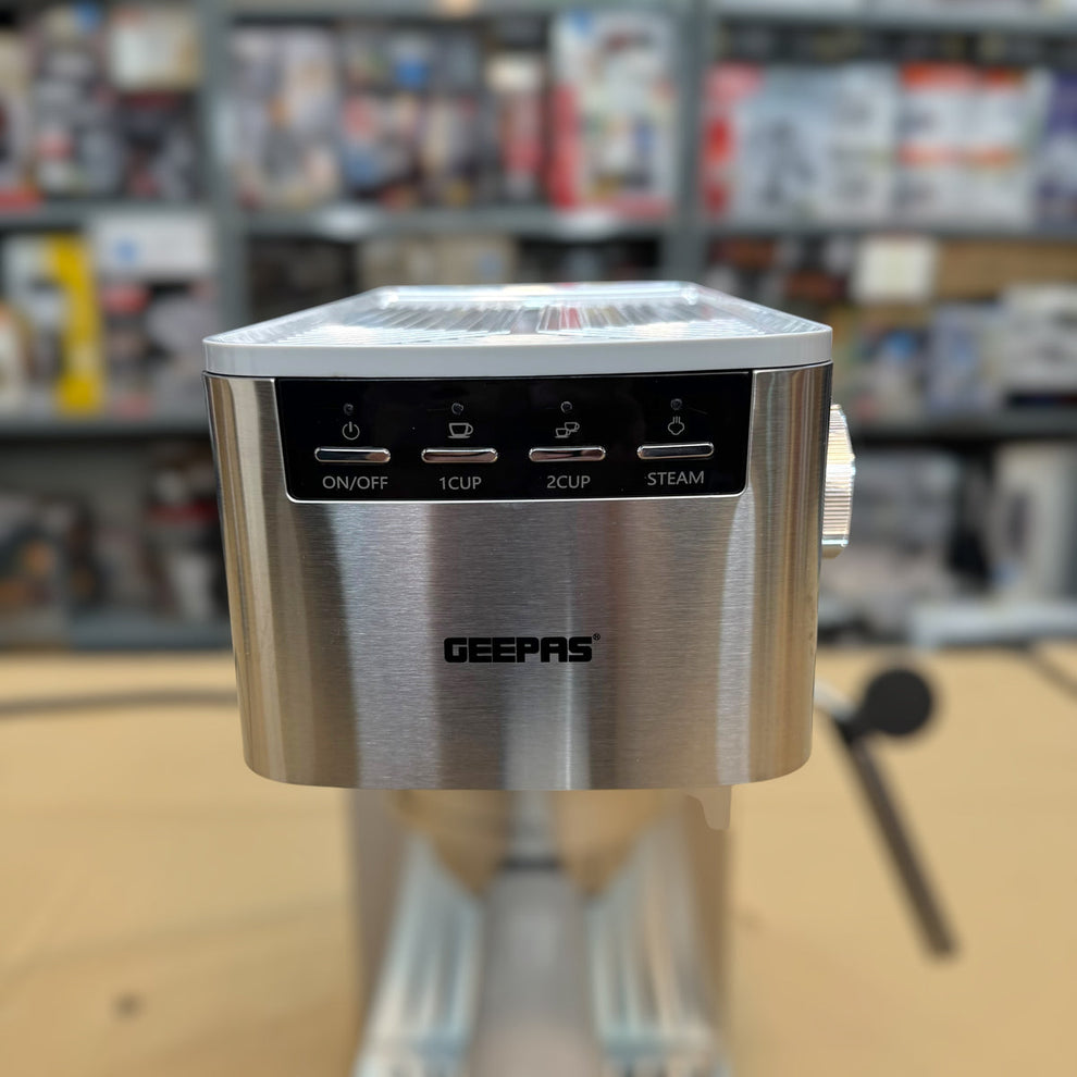 GEEPAS 1450W Espresso & cappuccino Coffee Machine-1415
