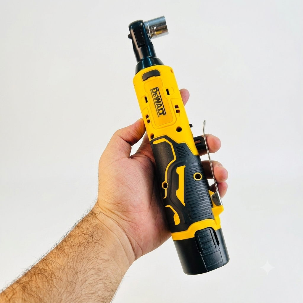 Dewalt-Style 12V Cordless Ratchet Wrench