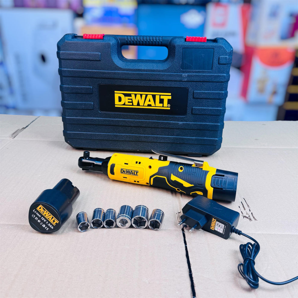 Dewalt-Style 12V Cordless Ratchet Wrench