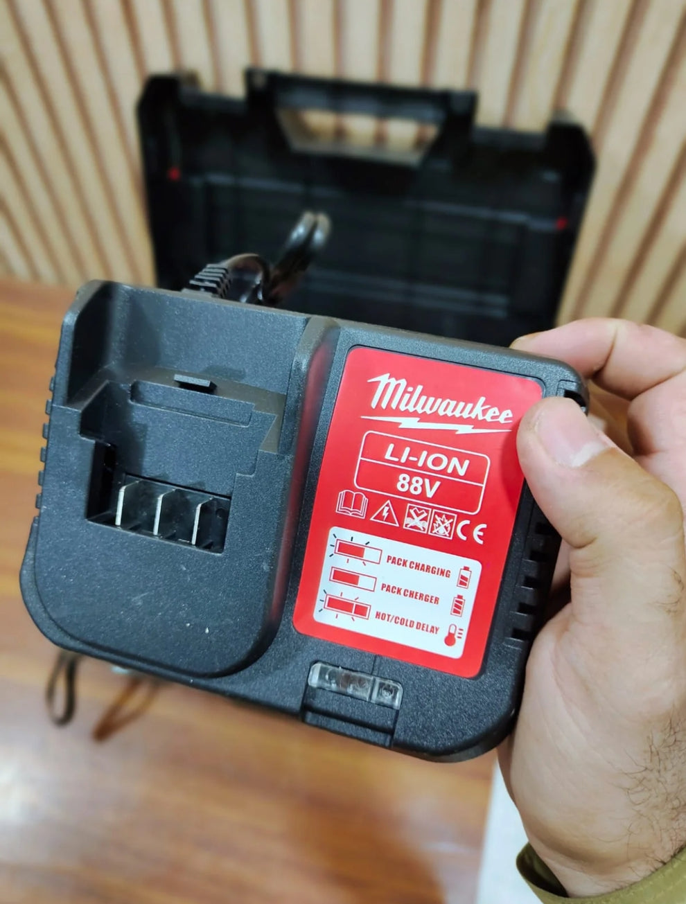 Milwaukee 3 in 1 drill machine set
