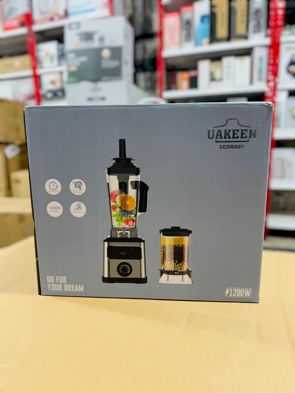 Uakeen 2 in 1 Blender ZL-2401