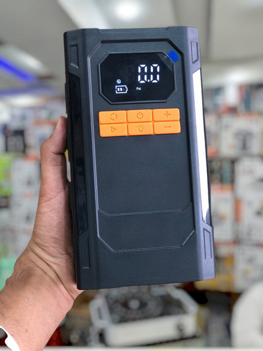 Imported 4-in-1 Jump Starter with Air Pump N6