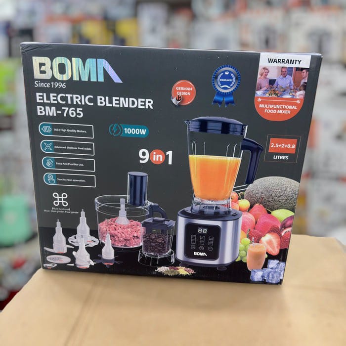 BOMA 9 in 1 multifunction blender chopper set BM_765