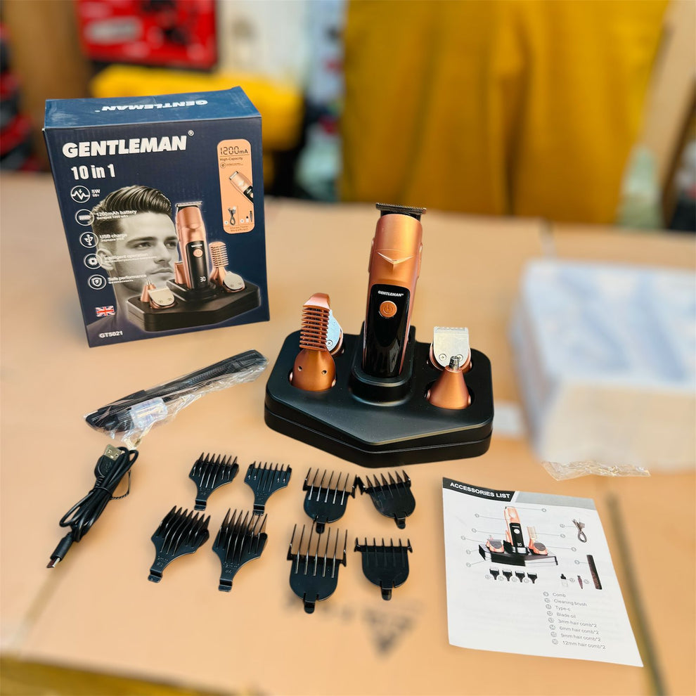 Professional Gentleman 10 in 1 grooming set 63350 ( hair trimmer set)