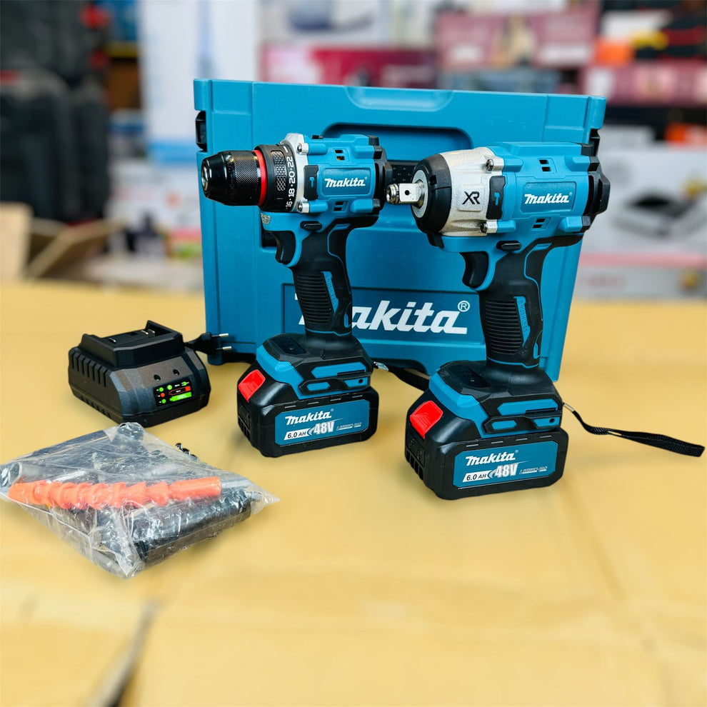 Makita 2in1 drill & impact 30 pcs set