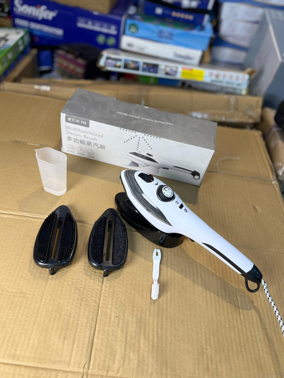 Multiple functions stema brush