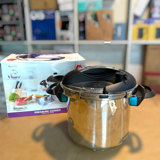 Lott Imported Stanless Steel Automatic Pressure Cooker 7L