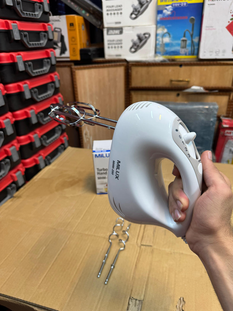 Malaysia Lot MILUX Heavy Hand Mixer ( egg beater)