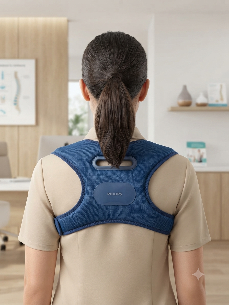 PHILIPS Back Shoulder Massage Vest PPM3601B