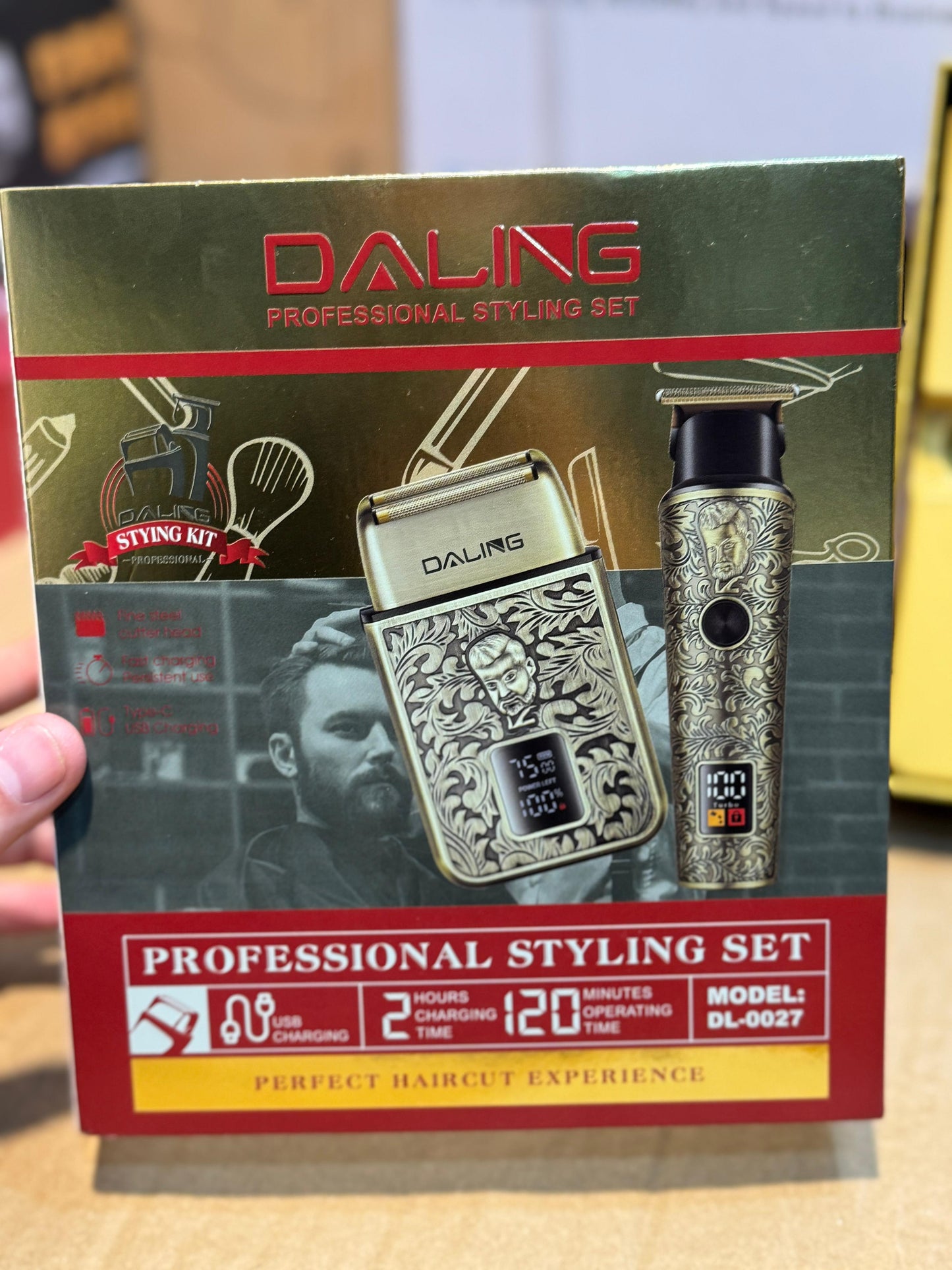 DALING 2in1 trimmer and shaver Haggai quality