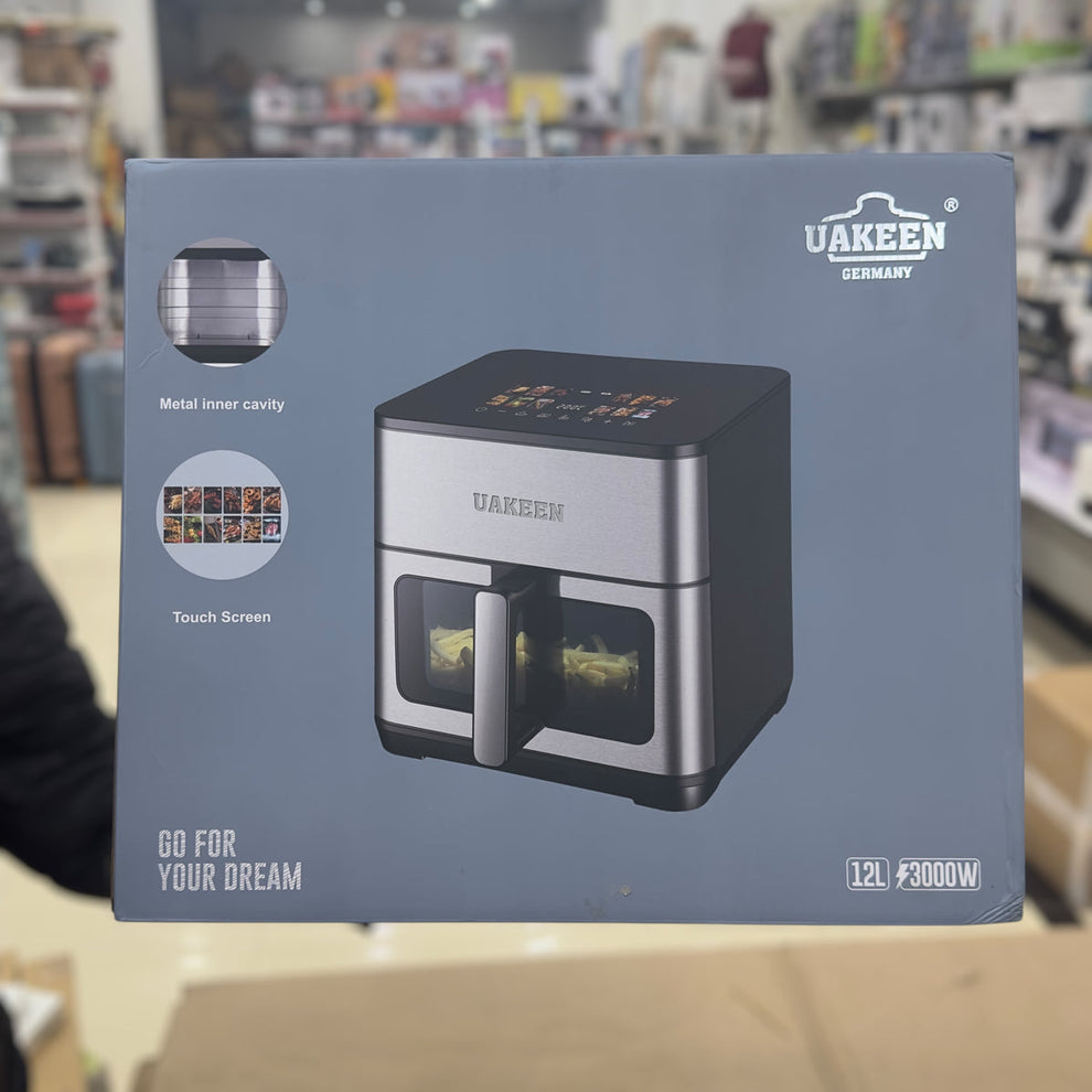 Uakeen Digital Air Fryer 12 Litre Capacity ZL-1715