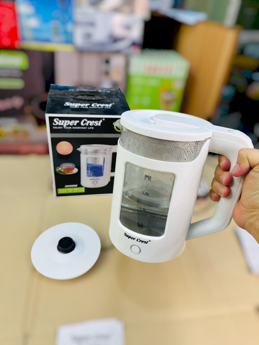Super Crest GERMANY kettle 1.7 L 4030 model