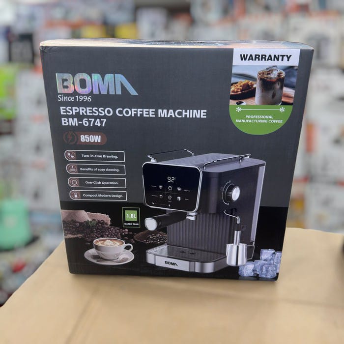 BOMA digital Espresso coffe machine BM-6747