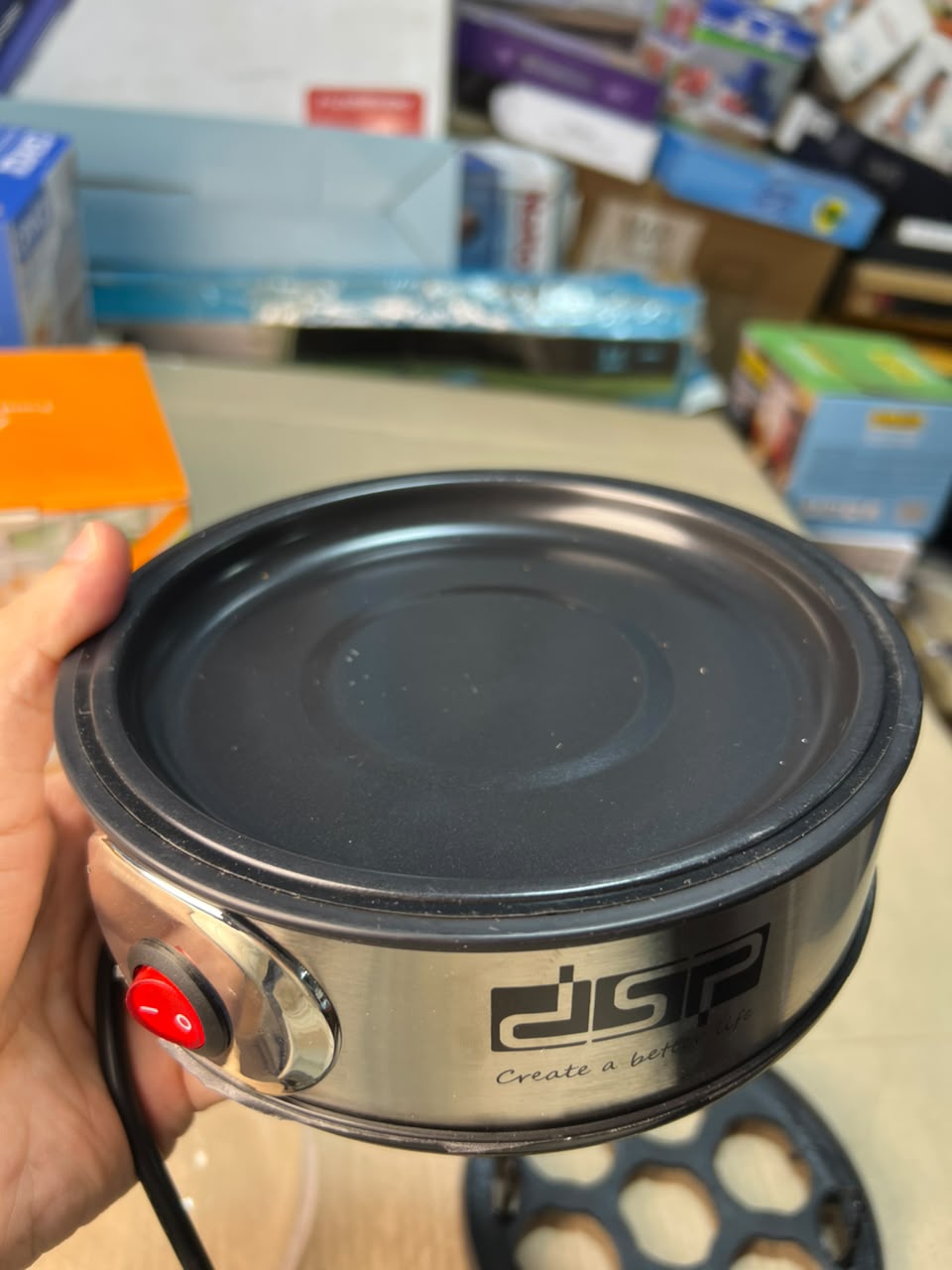 DSP KA5001 350W Electric Egg Boiler – 7 Egg Capacity
