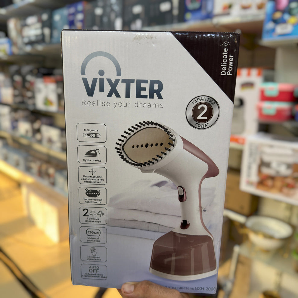 Vixter Handheld Garment Steamer - 1900W Portable Clothes Steamer with Dry Ironing