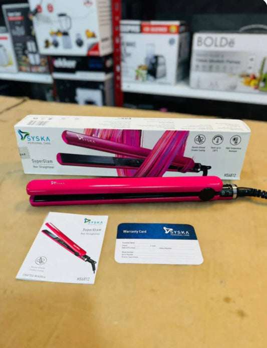 SYSKA super Glam hair straightener