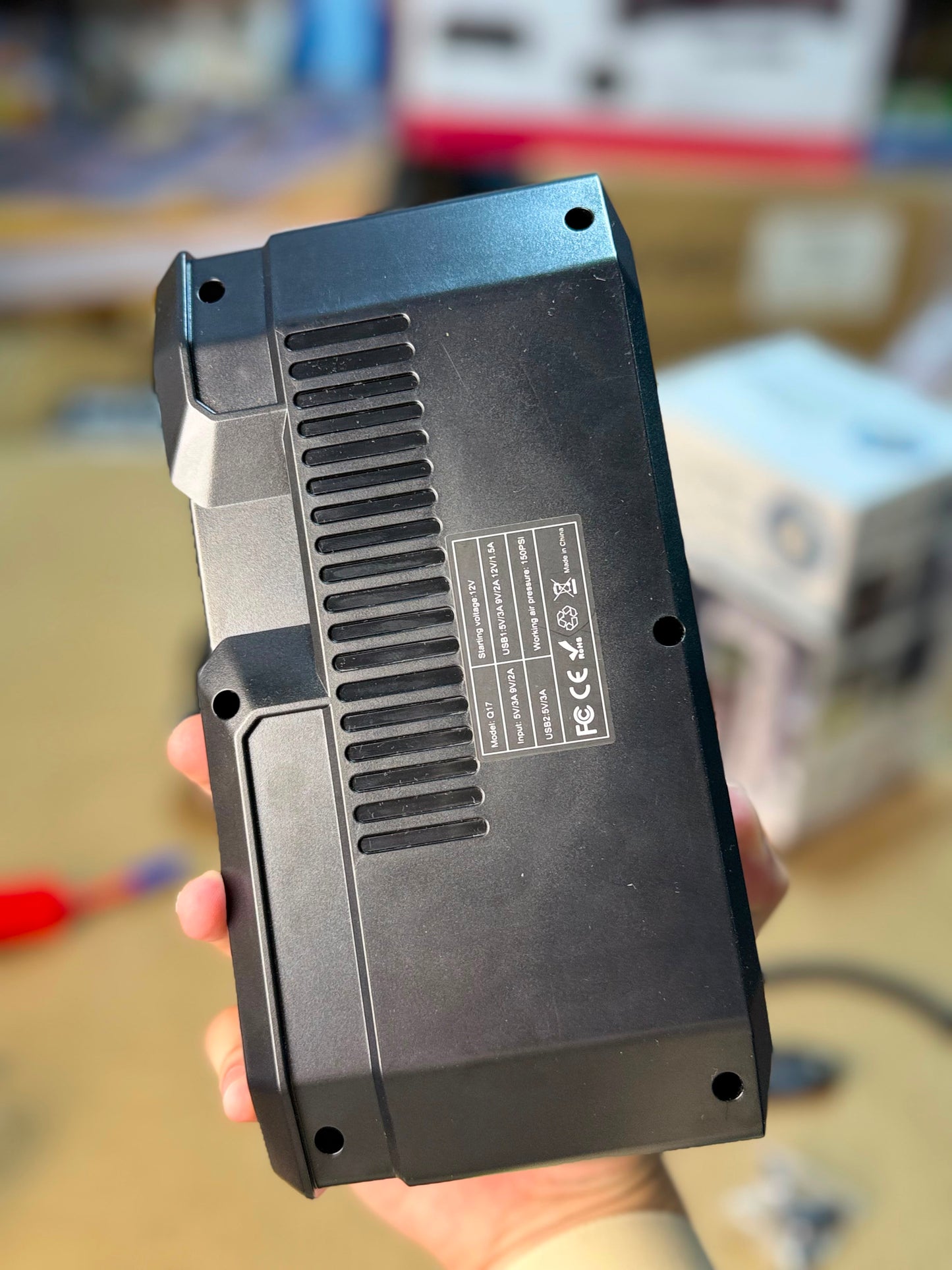 4/1 Jump Starter – Portable Car Emergency Power Supply